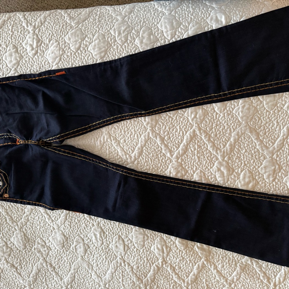 True Religion Black Skinny Jeans